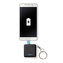 Laden Sie das Bild in den Galerie-Viewer, Balvi Powerbank-Schlüsselanhänger 1200 mAh 4,7 x 4,7 cm