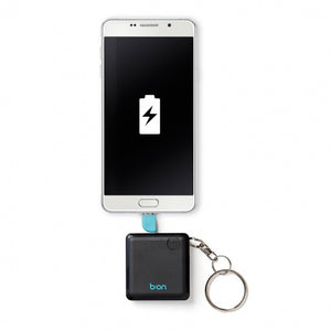 Balvi Powerbank-Schlüsselanhänger 1200 mAh 4,7 x 4,7 cm