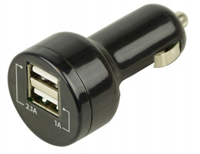 Carpoint USB-Ladegerät 1 und 2,1 A (12/24V) 5,5 cm