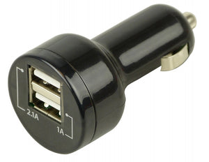 Carpoint USB-Ladegerät 1 und 2,1 A (12/24V) 5,5 cm