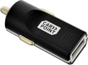 Carpoint USB-Autoladegerät 12/24 Volt 2,4 A