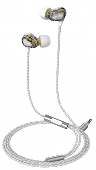 Celly In Ear Ohrhörer UP800 Stereo Dual Driver 1,2m