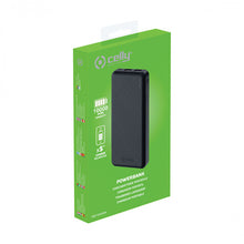 Laden Sie das Bild in den Galerie-Viewer, Celly Powerbank 10000 mAh 5 V 2,1 A  2-teilig