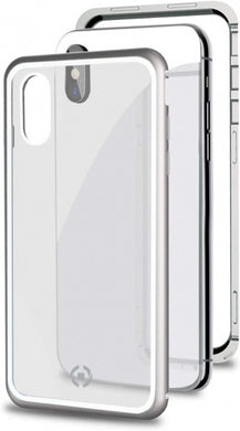 Celly Handyhülle Apple Iphone X/XS Aluminium