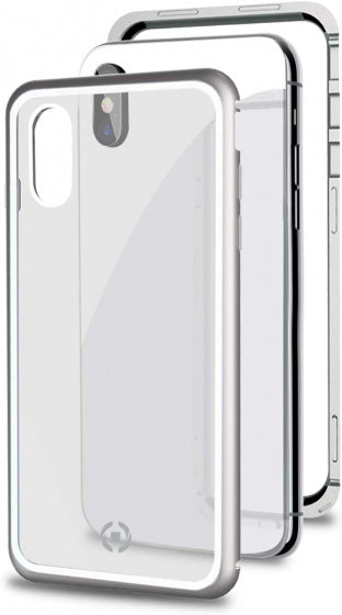 Celly Handyhülle Apple Iphone X/XS Aluminium