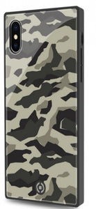 Celly Handyhülle Diamond Square Für Iphone X/XS Grün/Schwarz