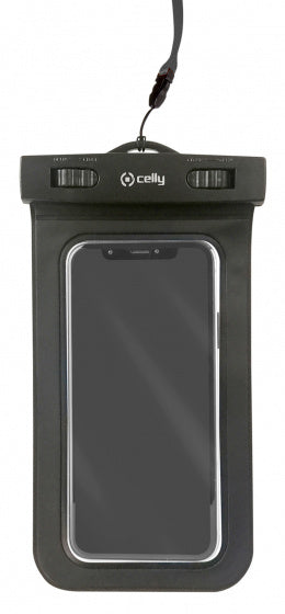 Celly Handyhülle Procompact Wasserdicht 11 X 22 cm PVC Schwarz