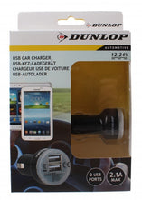 Laden Sie das Bild in den Galerie-Viewer, Dunlop Autoladegerät Dual USB 12/24V