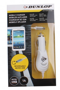 Dunlop Ladegerät Micro USB 12/24 Volt 1 A