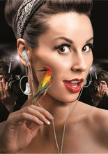 Laden Sie das Bild in den Galerie-Viewer, E-My In Ear Ohrhörer E-Mode-Hoop-Damen Weiß/Silber