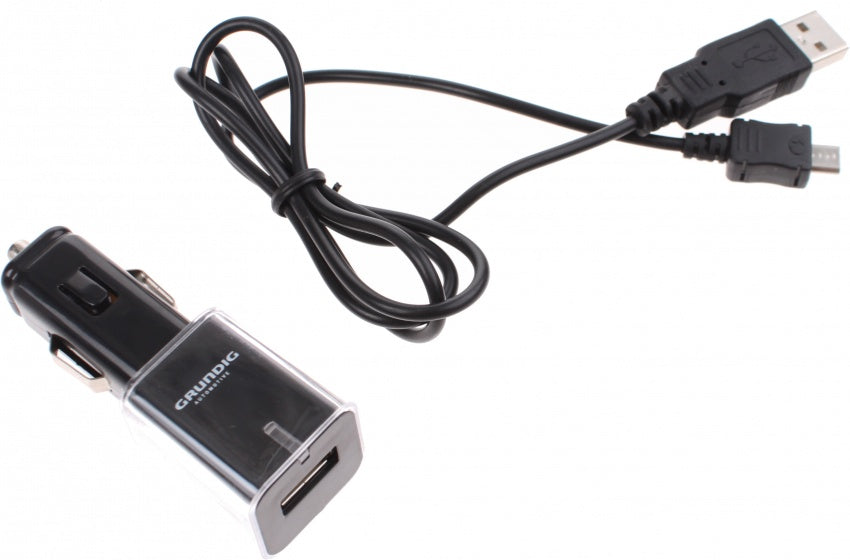 Grundig Ladegerät Micro USB 12/24 V 1 A