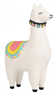 I-Total Powerbank Llama 2600 mAh 11 cm ABS Weiß/Rosa
