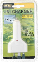 Laden Sie das Bild in den Galerie-Viewer, Lifetime Cars USB Car Charger 12/24 V 1 A