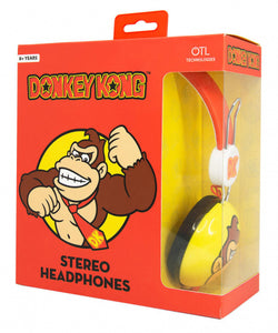 OTL Kopfhörer Donkey Kong Rot/Weiß/Gelb Junior
