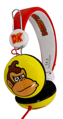 OTL Kopfhörer Donkey Kong Rot/Weiß/Gelb Junior