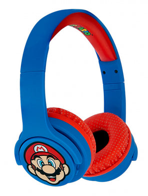 OTL Kopfhörer Bluetooth Super Mario Blau/Rot Junior
