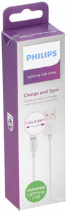 Philips Ladekabel Für iPad/iPhone 1,2 Meter