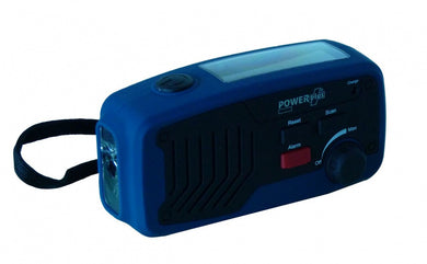 Powerplus FM-Radio Panther 5-In-1 13,5 x 6,2 cm Blau/Schwarz