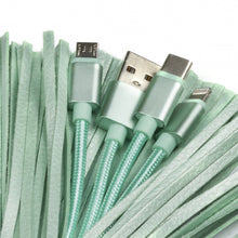 Laden Sie das Bild in den Galerie-Viewer, Thumbsup! Pusheen 3-In-1-USB-Ladekabel Tassel