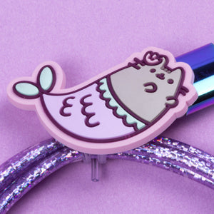 Pusheen USB-Ladekabel Meerjungfrau 105 cm Lila