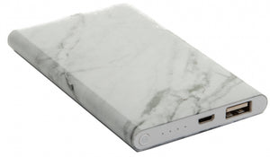 Suck UK Powerbank Marmor 11 x 6,8 cm Aluminium  2-teilig