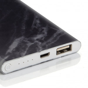 Suck UK Powerbank Marmor 11 x 6,8 cm Aluminium  2-teilig