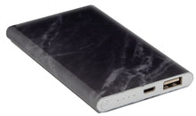 Laden Sie das Bild in den Galerie-Viewer, Suck UK Powerbank Marmor 11 x 6,8 cm Aluminium  2-teilig