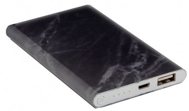 Suck UK Powerbank Marmor 11 x 6,8 cm Aluminium  2-teilig