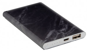Suck UK Powerbank Marmor 11 x 6,8 cm Aluminium  2-teilig