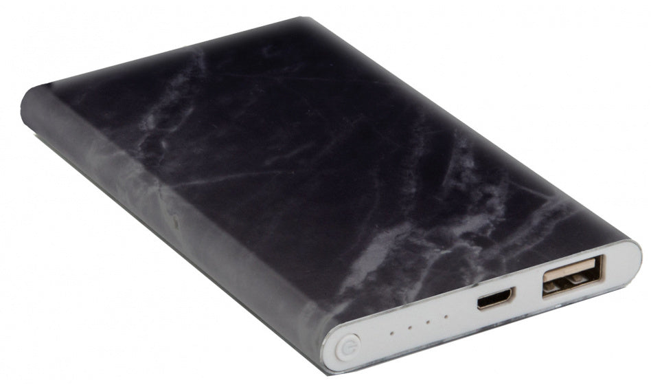 Suck UK Powerbank Marmor 11 x 6,8 cm Aluminium  2-teilig
