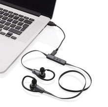 Laden Sie das Bild in den Galerie-Viewer, Swiss Peak In Ear Ohrhörer Bluetooth 65 cm schwarz 5-teilig