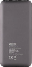 Laden Sie das Bild in den Galerie-Viewer, Swiss Peak Powerbank 8000 mAh 13,7 x 6,6 cm Aluminium