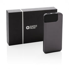 Laden Sie das Bild in den Galerie-Viewer, Swiss Peak Powerbank 8000 mAh 13,7 x 6,6 cm Aluminium