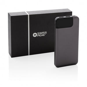Swiss Peak Powerbank 8000 mAh 13,7 x 6,6 cm Aluminium