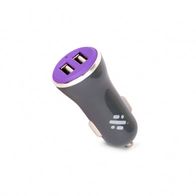 Thumbsup! Autoladegerät mit 2-fach USB-Anschluss Lila