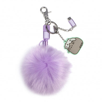 Thumbsup! Pusheen 3-In-1-USB-Ladekabel Pompom Lila