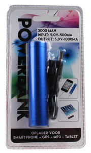 Verhaak Powerbank 5V 2000 mAh 10 cm