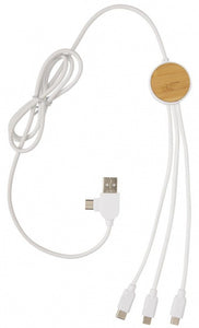 XD Collection Ladekabel Ontario 1,2 Meter TPE/Bambus