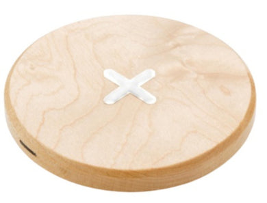 XD Collection drahtloses Ladegerät 5W 8,1 cm Holz/Natur