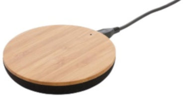 XD Collection Ladegerät Drahtlos 5W 9,2cm Bambus/Natur