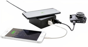 XD Collection Ladegerät drahtlos 3 USB-Anschlüsse 13,9 cm