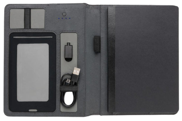 XD Collection Notizbuch mit Ladegerät 3000 mAh Schwarz