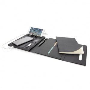 XD Collection Notizbuch mit Ladegerät A5 Pu/Papier Schwarz