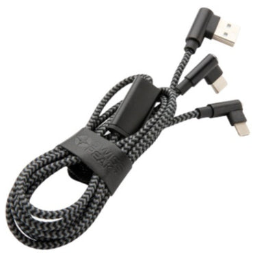 XD Collection Ladekabel 3-In-1 120 cm Nylon