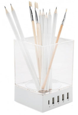 XD Collection Ladegerät Penhouder 5W USB/Qi