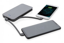 Laden Sie das Bild in den Galerie-Viewer, XD Collection Powerbank 10.000 mAh 14 x 7,3 cm Alu