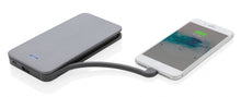 Laden Sie das Bild in den Galerie-Viewer, XD Collection Powerbank 10.000 mAh 14 x 7,3 cm Alu