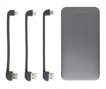 Laden Sie das Bild in den Galerie-Viewer, XD Collection Powerbank 10.000 mAh 14 x 7,3 cm Alu