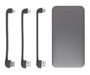 XD Collection Powerbank 10.000 mAh 14 x 7,3 cm Alu
