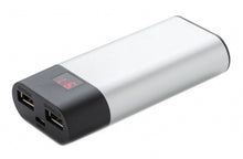 Laden Sie das Bild in den Galerie-Viewer, XD Collection Powerbank 4000 mAh 10 x 4,8 cm Alusilber